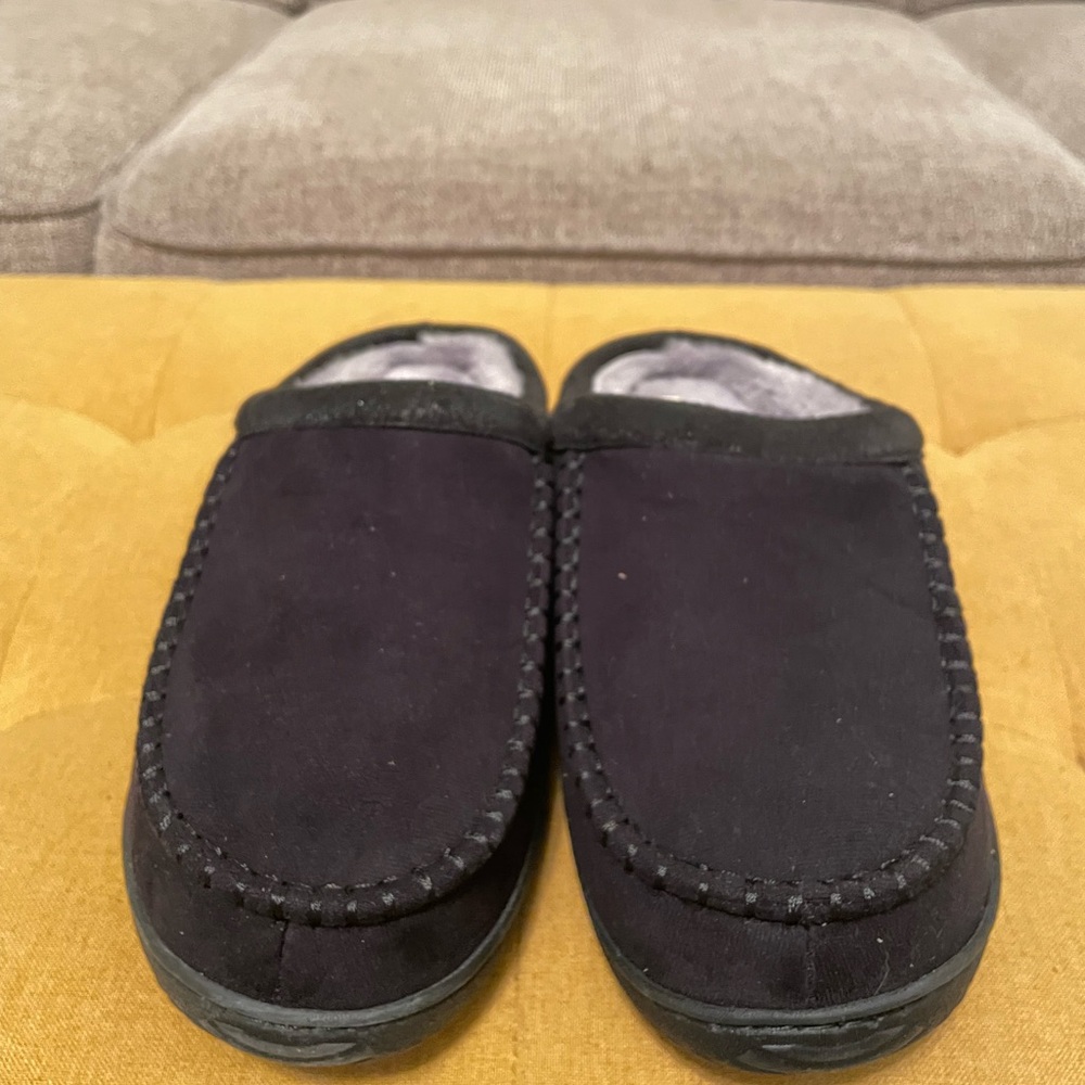 Dearfoams Men's Memory Foam Slipper Size Small 7-8 S0061.05